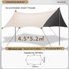 SPSR Outdoor Camping Octagonal Sunshade Tarp