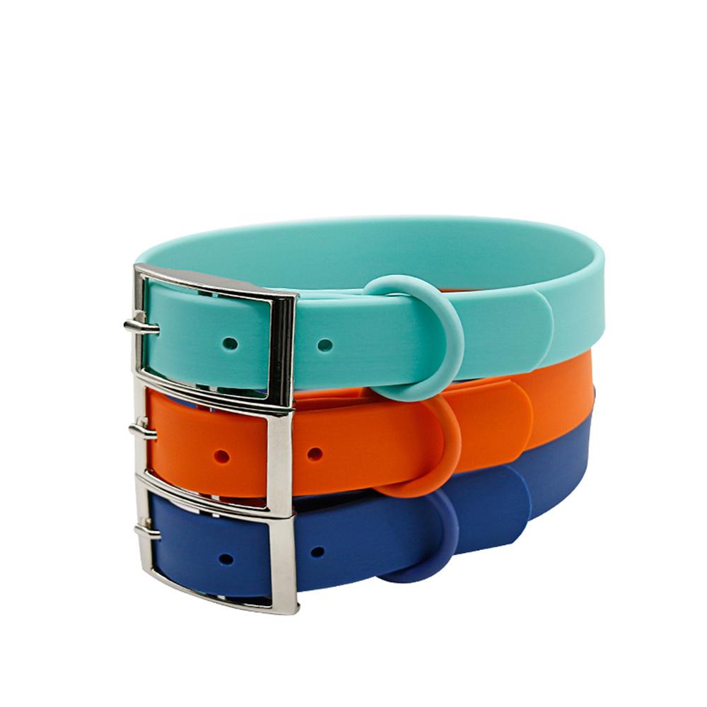Pet Collar Leashes Set Waterproof Soft Adjustable Pet Collar Dog Leash Outdoor Walk Rope Supplies