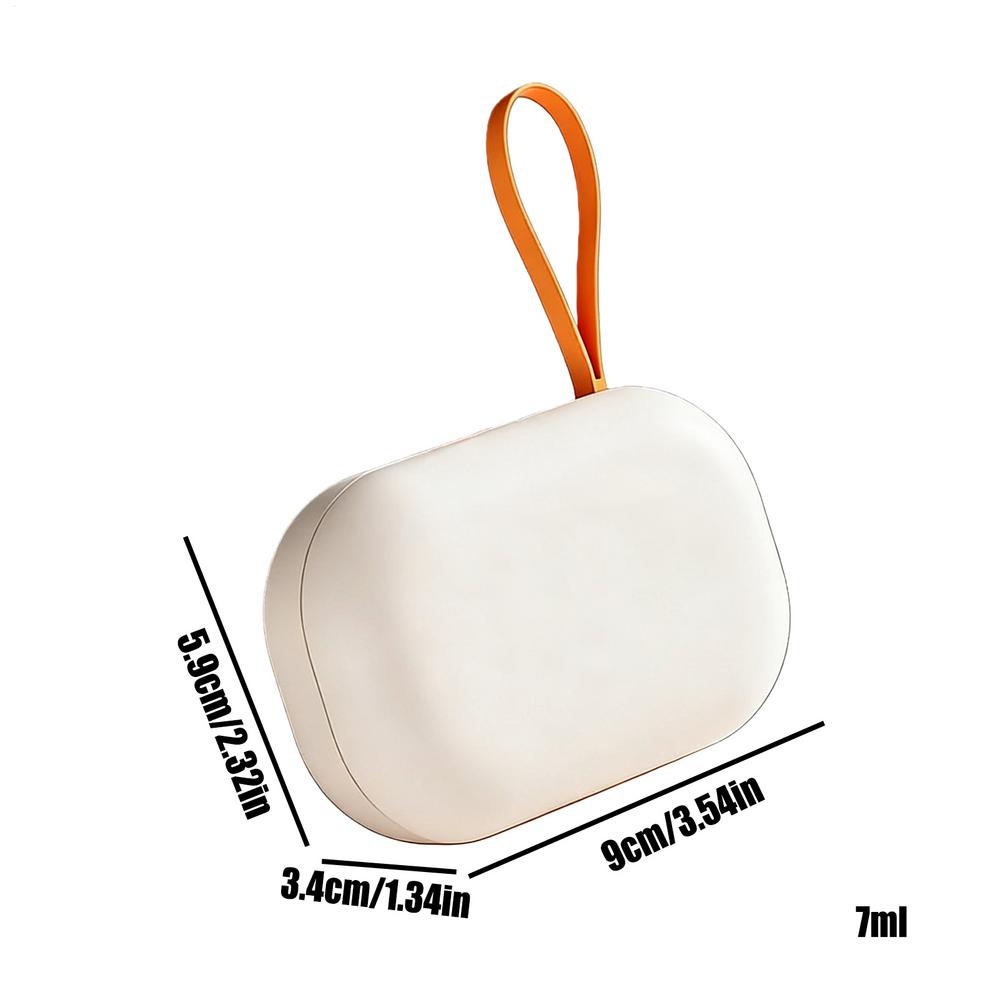 Portable Contact Lenses Case Ultrasonic Contact Lenses Cleaner Remove Tear Protein Cleaning Machine with USB Charging