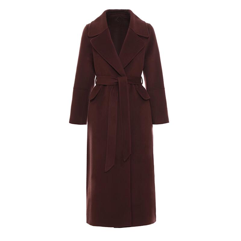 G·TENNA Women's Long Cashmere Blend Coat