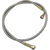 48" Billet Steel Braided Turbo Oil Feed Line Remote Turbocharger 551871 48‘’