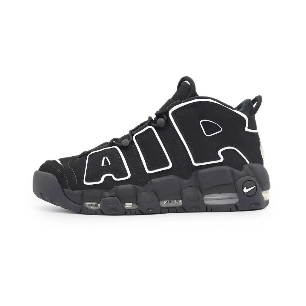 414962-002 Nike Air More Uptempo Black White (Men's)