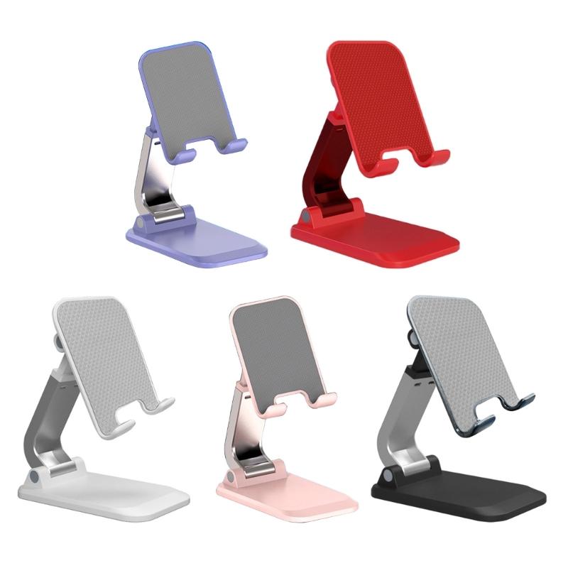 Multi-function Foldable Tablet Mobile Phone Desktop Universal Stand Desk Holder Adjustable Desk Bracket-Smartphone Stand