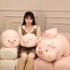 20/30/40cm Cute Lying Posture Pink Piglet Plush Toy Realistic Pig Soft Stuffed Animal Pet Plush Doll Kids Pillow Birthday Gift