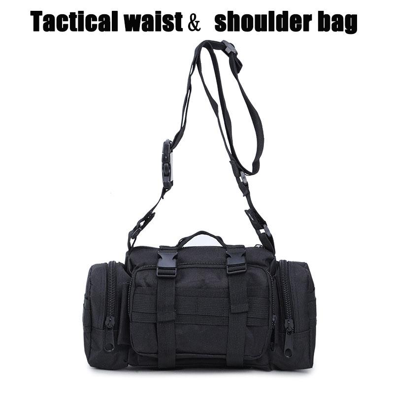 Seturi de husă militară, geantă tactică pentru armată, curea Molle, curea de vânătoare, rucsac în talie, pachet multifuncțional detașabil în aer liber