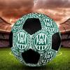1PC VFF Poster Size 5 Soccer Ball PrahaIndoor Soccer Ball Colorful All Ages Machine Stitched PVC Competition Ready Durable High-Bounce