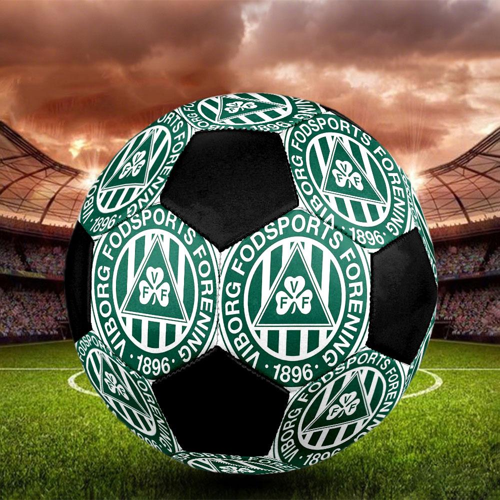 1PC VFF Poster Size 5 Soccer Ball PrahaIndoor Soccer Ball Colorful All Ages Machine Stitched PVC Competition Ready Durable High-Bounce