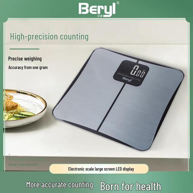 

BERYL Large LED Digital Bathroom Scale