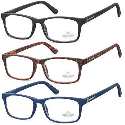 Lesebrille 3er-Pack MONTANAReaders Brille Unisex Erwachsene Brille 3PR73M