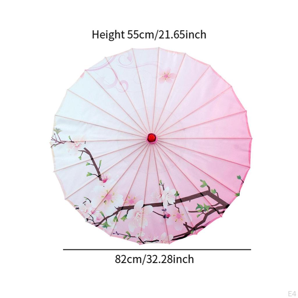 Chinese Oil Paper Umbrella Decorative for Performance, Wedding, Cosplay