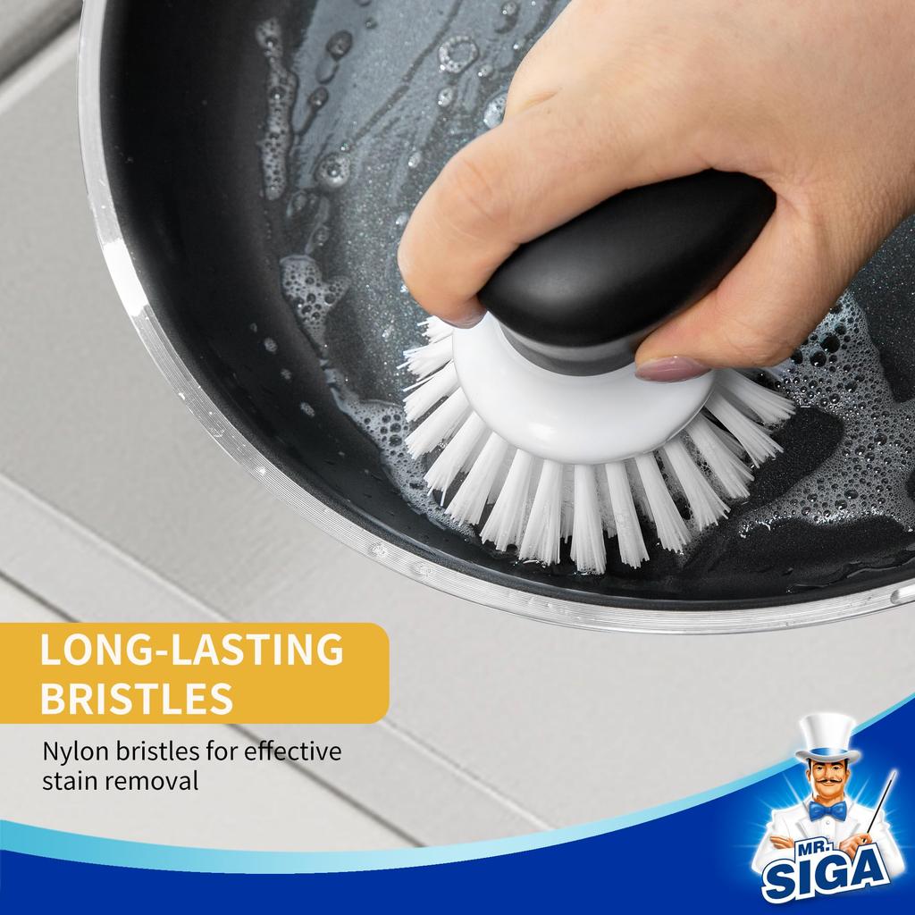 Kitchen Brush Palm White MR.SIGA Multi-color (2-pack) Brush,