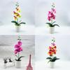 Bonsai Artificial Phalaenopsis Green Plant For Living Room Decor Present Gift