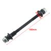 Solid Hub Axle Spindle Shaft Metal Adapter Skewer Mountain Bike Bicycle