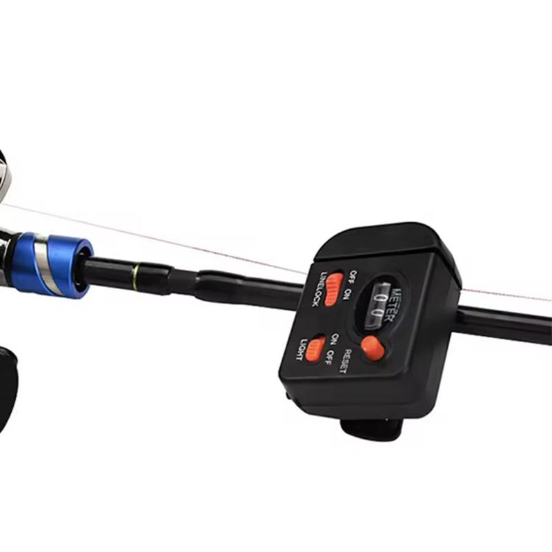 0-99.9M Pesca Full-featured Equipped With Light Professional Depth Finder Counter Fishing Tool Plastic Tackle