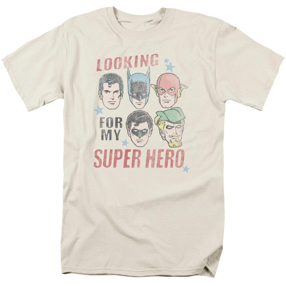 Justice League Of America  My Super Hero  T-Shirt L