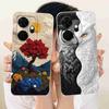 Case For Itel P55 Plus Casing Lovely Cat Dragon Flip Phone Cover For Itel P 55 P55Plus P55+ P663LN P663L Coque Capa
