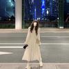 2026 Spring French-Inspired Ruffled Long Sleeve Dress: Chic & Elegant