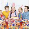 Digital Circus Birthday Party Supplies, Decorations Include Happy Birthday Banner Cake Decorating Cutlery Party