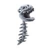 Dinosaur Skeleton Costume for Kids 5 7 Spinosaurus Skull Headpiece Spine for Dress Up Parties Photos