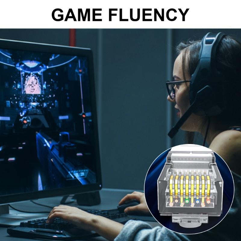 Quality CAT6 Gigabit LAN Extension Cable, RJ45 Male To Female,Ethernet Extension Cable for Home and Office Use