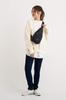 Donalee Women's Canvas Body BagShoulder Bag with Zipper (Black)