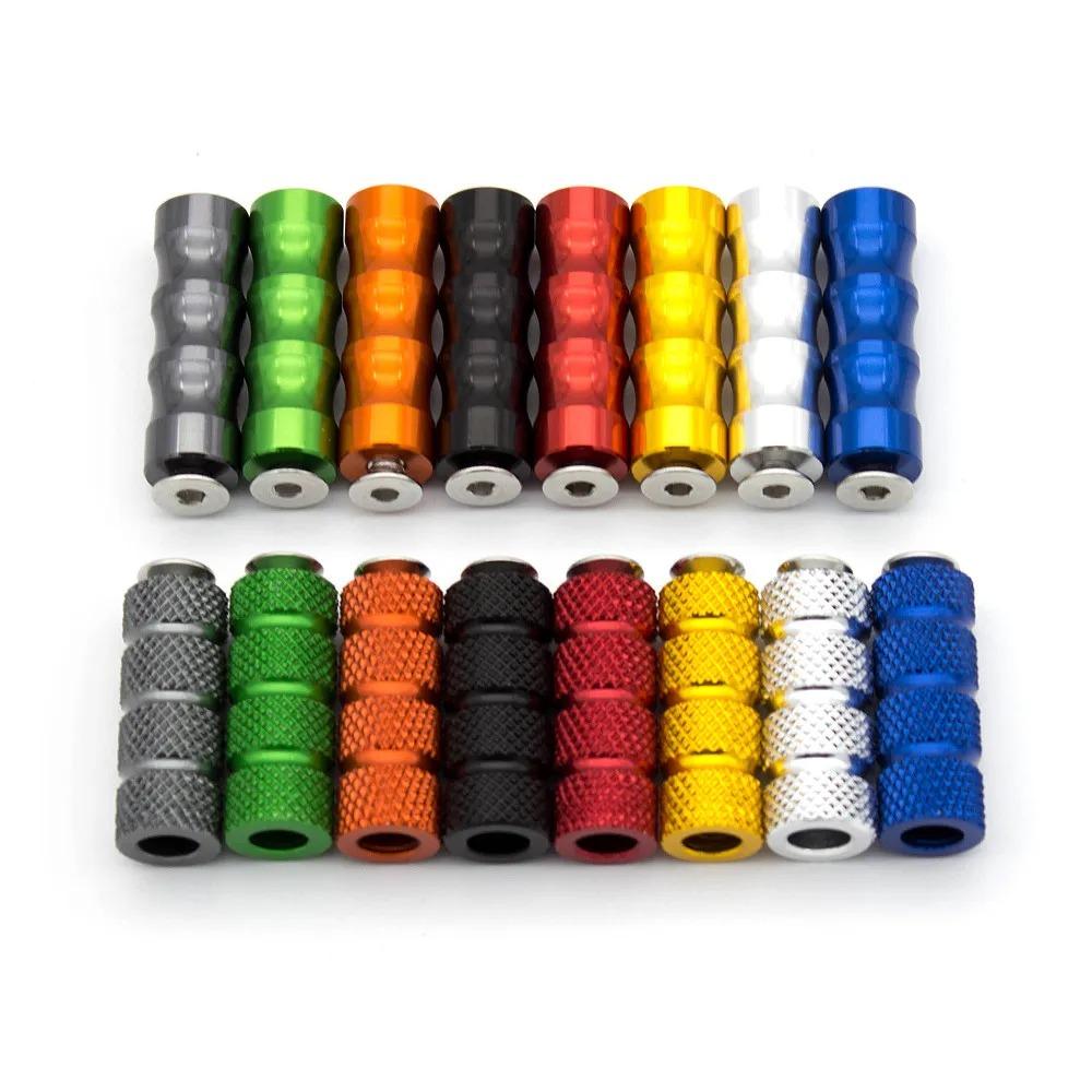 High-Strength M6 Motorcycle Footrest Rearset Aluminum Alloy CNC Gear Shift Peg Motorcycle Accessories for Yamaha//Kawasaki