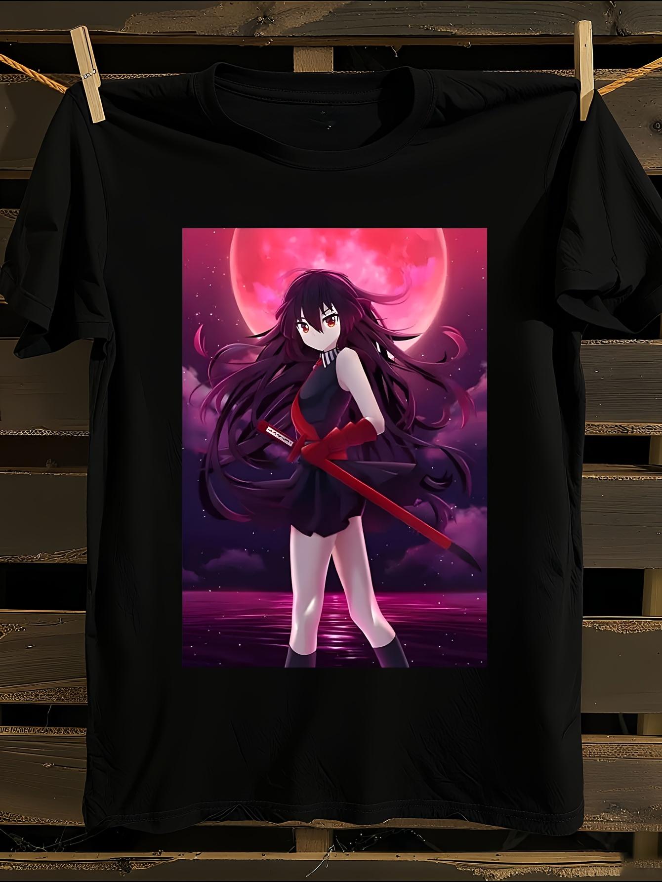 Anime Tshirt Anime Character Print Tshirt S