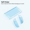GeekShare Switch 2 Compatible with Switch Switch 2 PC Protective Split Full Easy Removal Transparent Cover, 2025, Cover, Joy-Con Skin, Type,