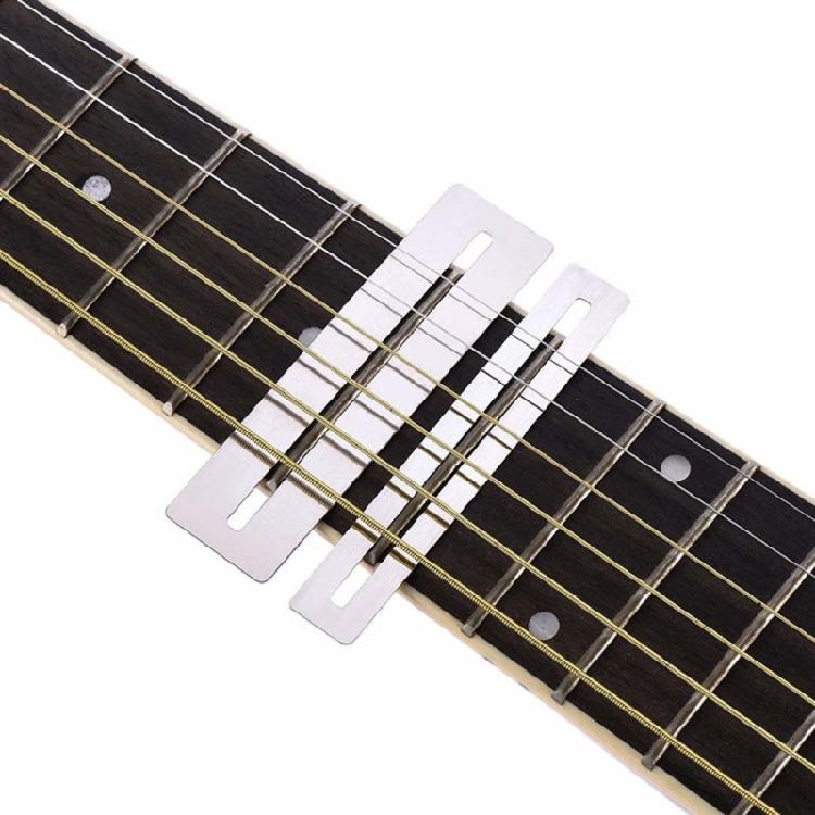 Stainless Steel Guitar Fret Files with Protective Gasket Guitar Grinding Tool