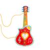 Handgefertigte Holz Kinder DIY Malerei Kritzel Gitarre Schmuck und Musikinstrument für den Kindergarten