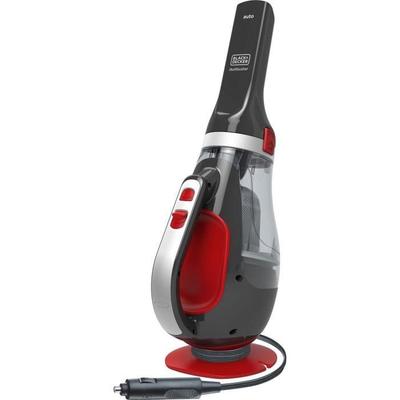 Speciální ruční vysavač do auta - BLACK &; DECKER ADV1200-XJ - 12,5 AW - 12V - Zásuvka zapalovače - Červená / Šedá