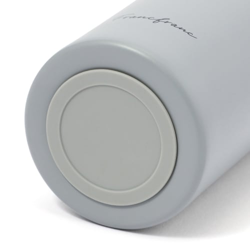 Francfranc Stainless Steel Tumbler with Lid, 650ml, Gray, Double-Layer Vacuum-Resistant, Insulated for Hot or Cold Drinks, Perfect for the Office or a