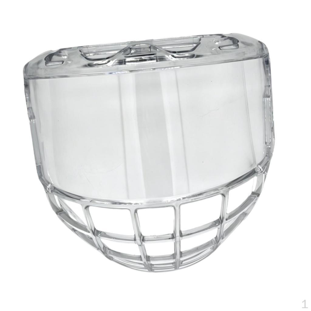 Hockey Helmet Anti-Fog Transparent Visor Impact Resistant Clear