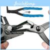 90° Snapring Bent Nose Long Pliers Heavyduty Cylinder Internal Ring Remover 90 Degrees Bending Pliers Internal Ring Remover Retaining Circlip Pliers