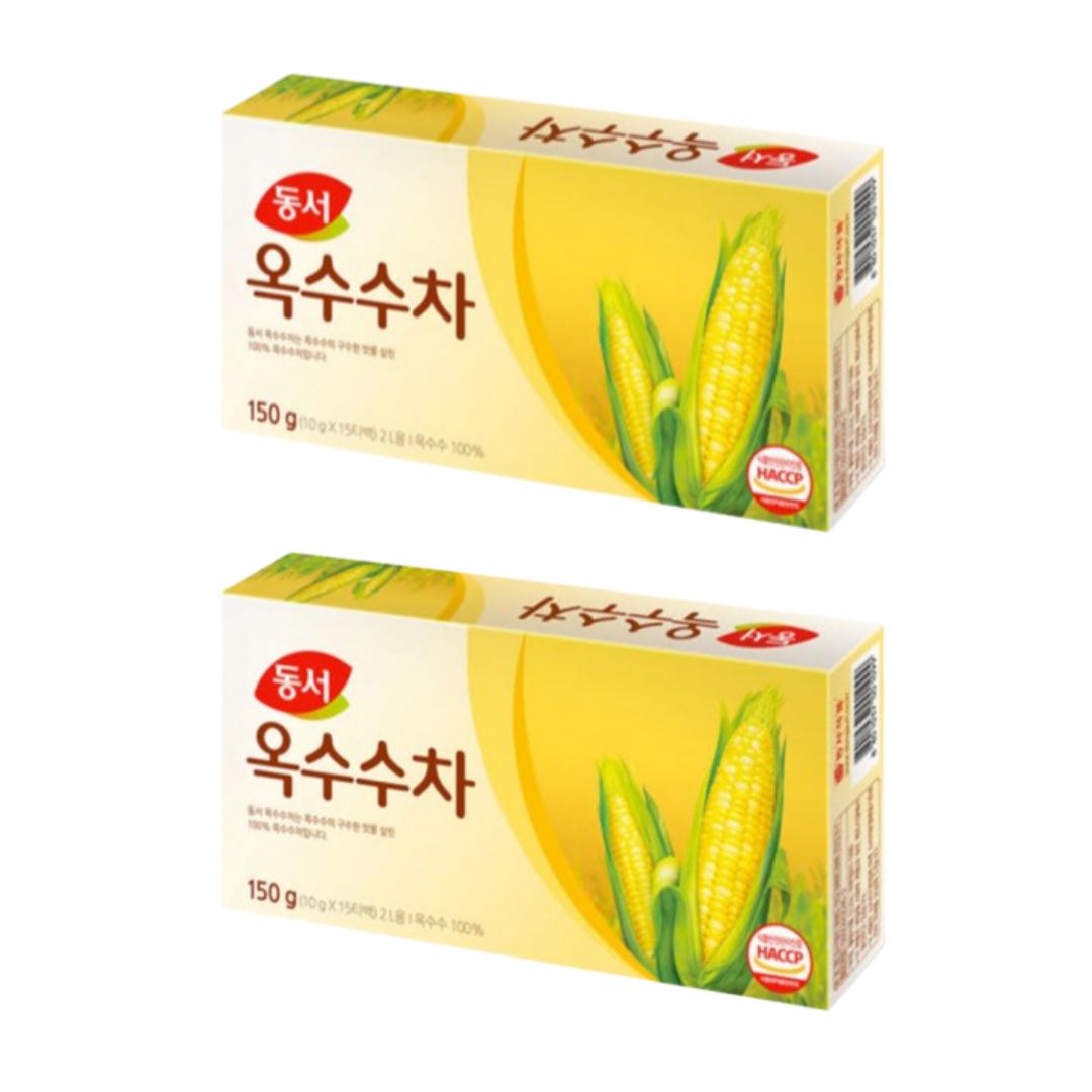 

Традиционный корейский чайный сервиз Dongseo из 3 предметов (Чай из купены Соломона, чай из семян кассии, чай из кукурузных рылец) Corn Silk Tea 2box