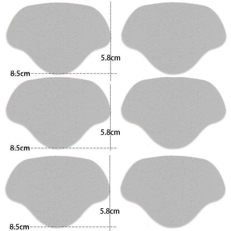 Self-Adhesive Mesh & Leather Heel Repair Patches for Sneakers