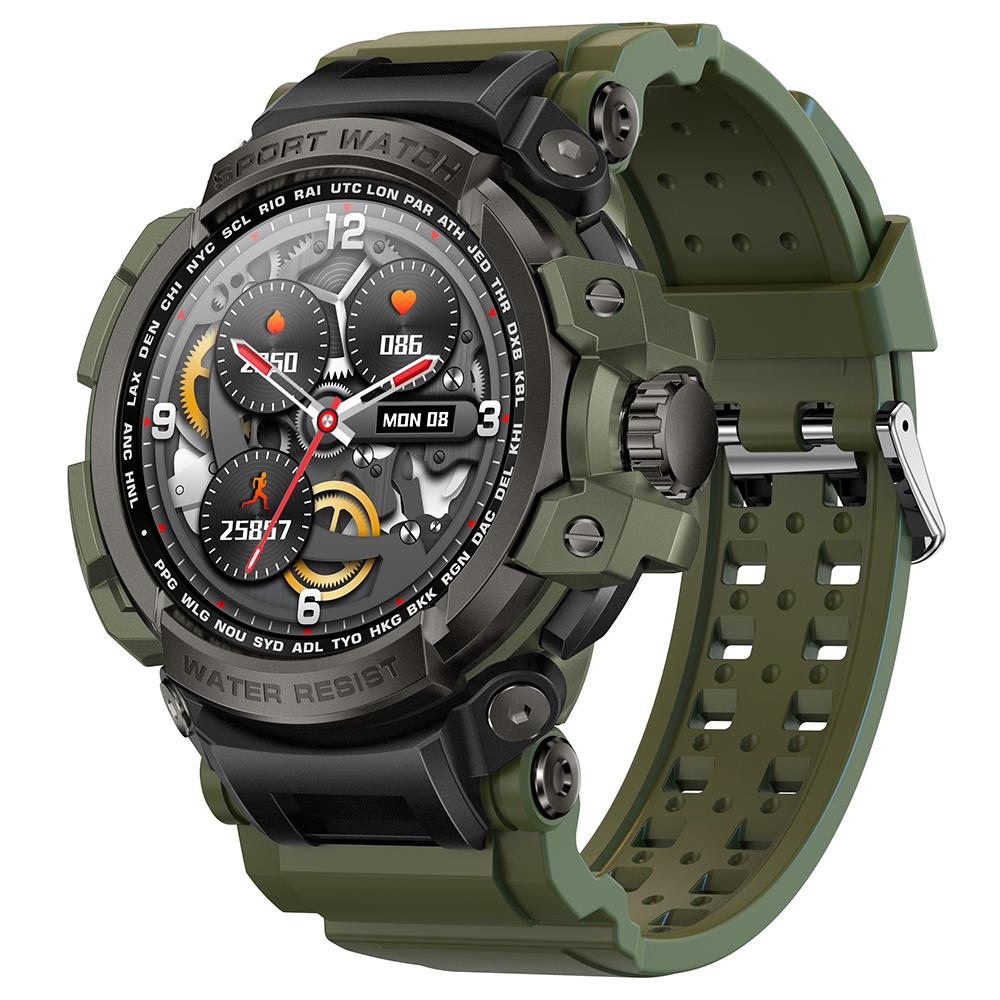 LC16PRO 1.32-inch Heart Rate Monitor Outdoor Sports Bracelet Bluetooth-compatible Call Smart Watch