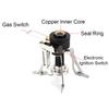 Mini Camping Stoves Folding Outdoor Gas Stove Portable Furnace Cooking Picnic Split Stoves Cooker Burners Cooking Picnic