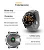 Men's Waterproof Bluetooth Smart Sports Watch with Heart Rate Monitor and Remote Control Camera.