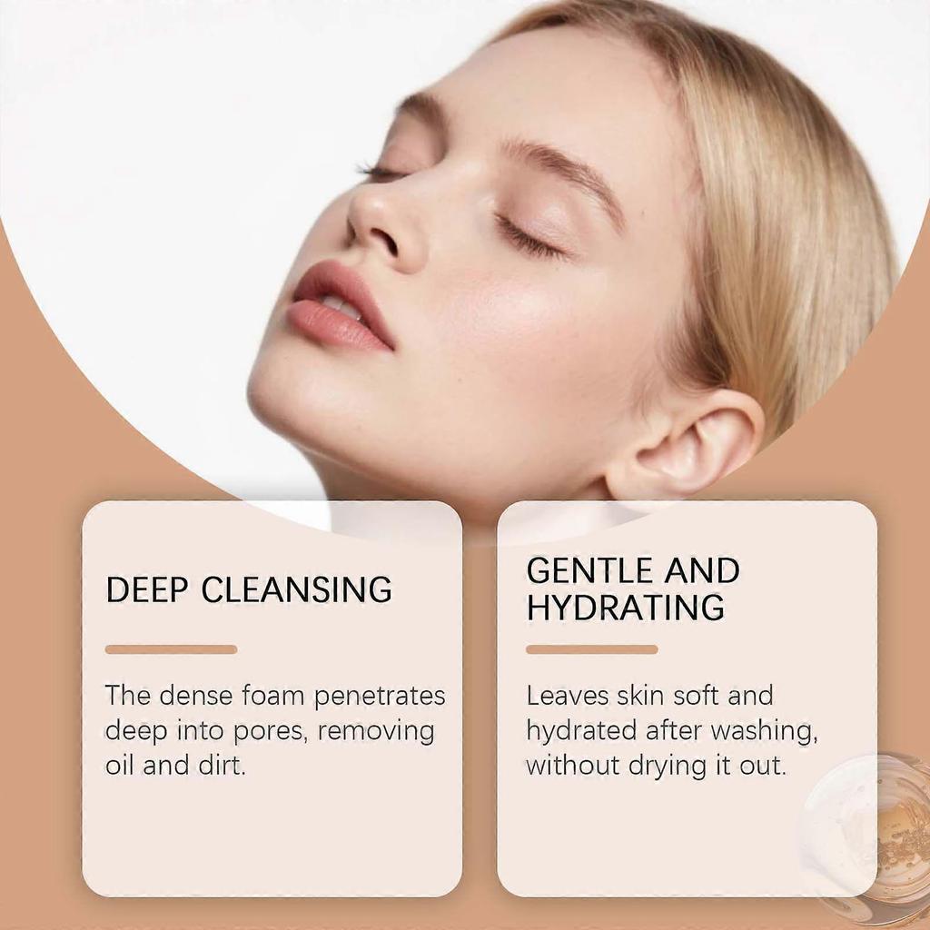 This Facial Cleanser Gently Caresses And Cleanses The Facial Skin, Making It Smooth, Moisturizing And Hydrating