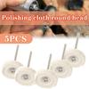 Polishing Wheel 5pcs Buffing Wheel Grinding Head Silver