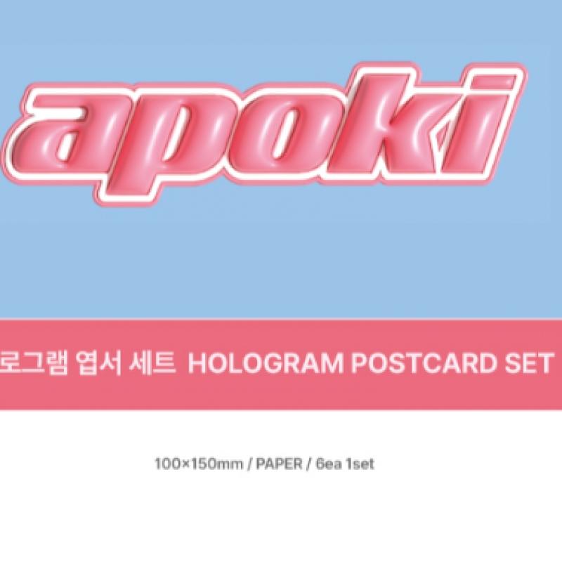 Apoki   04 Hologram Postcard Set 2024 Apoki Pop Up Store Official Md