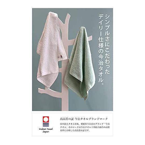 Imabari Towel Certified Face Towel Hiorie Reverse Towel Set of 4 Lavender Made in Japan Quick Dry Absorbent Imabari Brand Cotton 100% Cotton