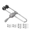 10 STÜCKE Hebelwirkung Rasterklemme Multifunktionale Edelstahl Rostfrei Fliesen Befestigungsclips