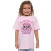 Lilo & Stitch Girls Cute But Cheeky Angel Rainbow T-Shirt