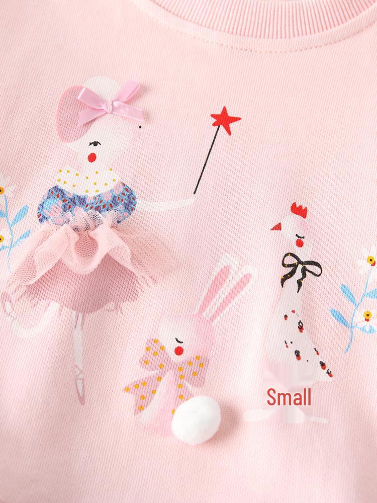 Malwee Mädchen Kapuzen-Gaze-Rock: Herbst/Winter Prinzessinnenkleid mit langen Ärmeln und Rundhalsausschnitt.