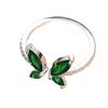 European and American New Butterfly Ring Female Design Niche Ring Personalized Open Ring