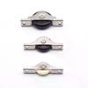 Steel Mute Wheel Sliding Door Wheel Cupboard Groove Load-bearing Nylon Pulley Wardrobe  Wheels Furniture Hardware Accessories