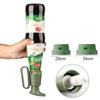 ABS Oyster Press Pump Bottle Head with Handle Oil Consumption Bottle Squeeze Mouth