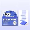 New 80Sheets/Box Self-Adhesive Memo Pads Pull-Type Sticky Note Pearlescent Transparent Paper For Office School Stationery Supply